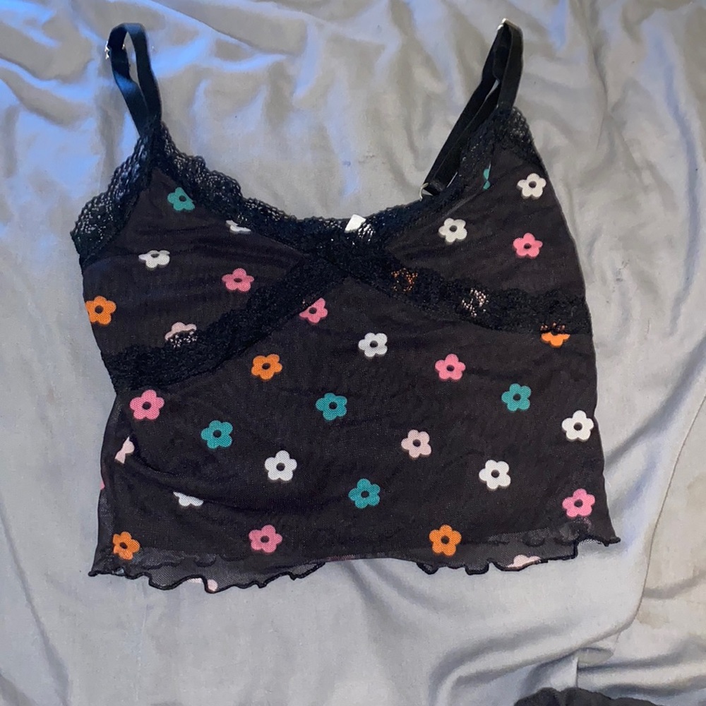 Sexy flower top